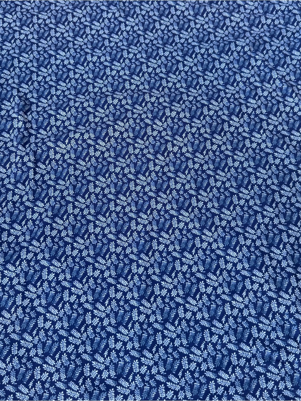 AndersonOrd Performance Golf Polo Shirt Men’s XL Blue Leaf Print Stretch EUC - Picture 5 of 8